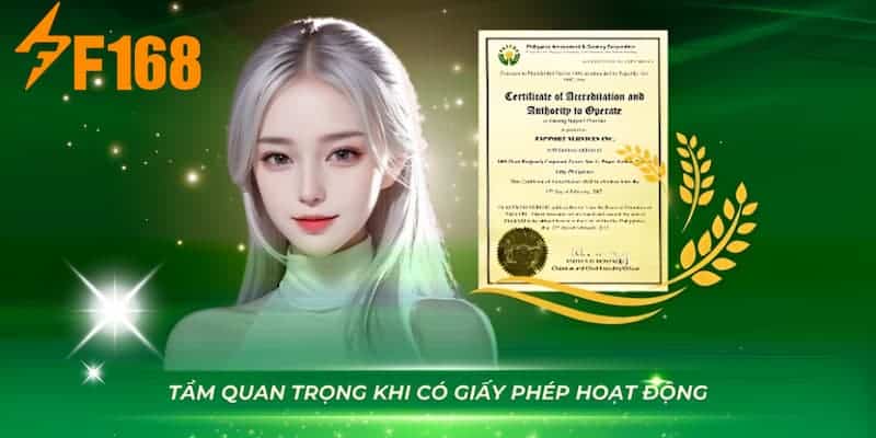 Giấy phép hoạt động chỉ có những đơn vị thật sự vững mạnh mới có thể sở hữu