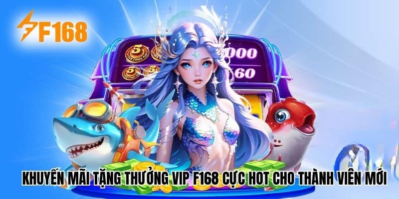 Khuyến Mãi Tặng Thưởng VIP F168 Cực Hot Cho Thành Viên Mới